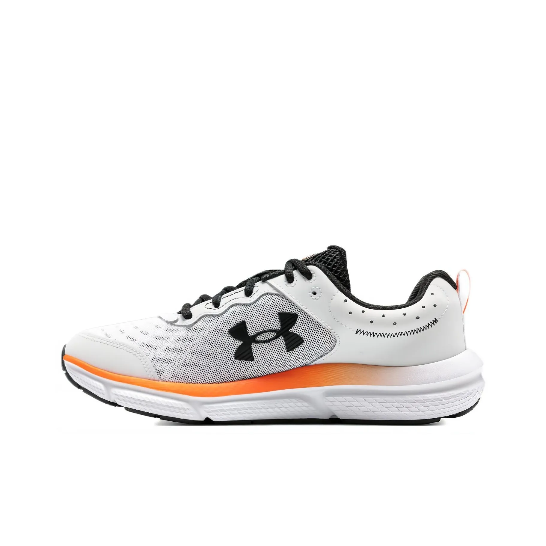 Under Armour Charged Assert 10 Low Top Running Shoes Men's White