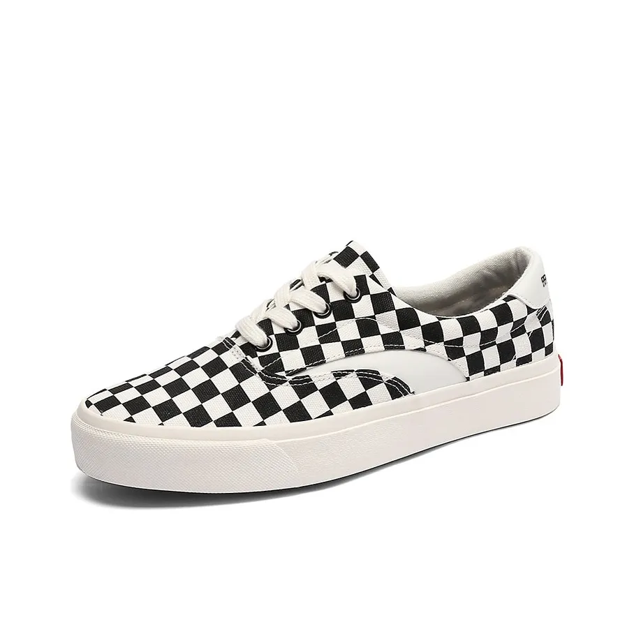 DG3T Anti-Slip And Wear-Resistant Lightweight Height Increasing Low-Top Canvas Shoes Men's