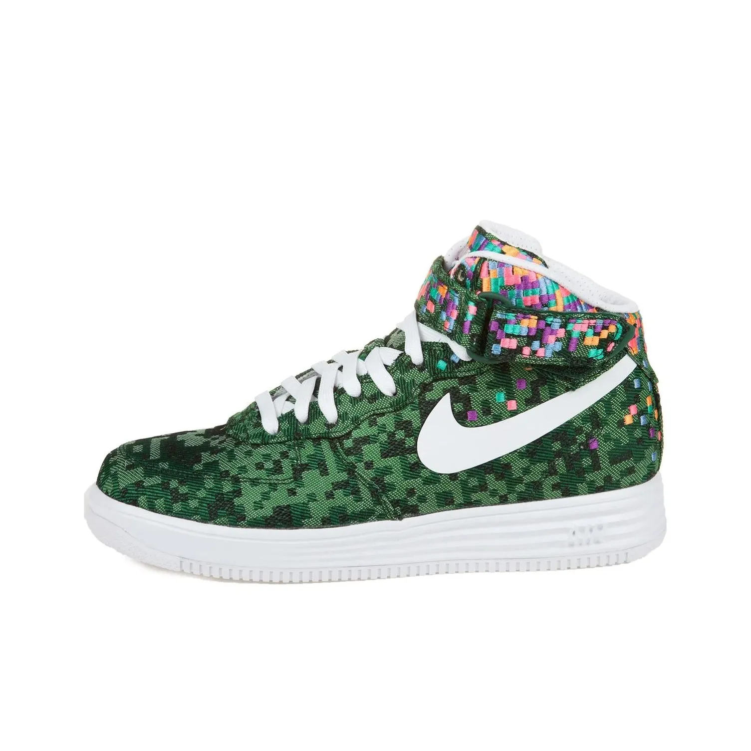nike Lunar Force 1 MID Jcrd SP MID Топ Скейтборд Кроссовки Мужские Сосновый Зеленый