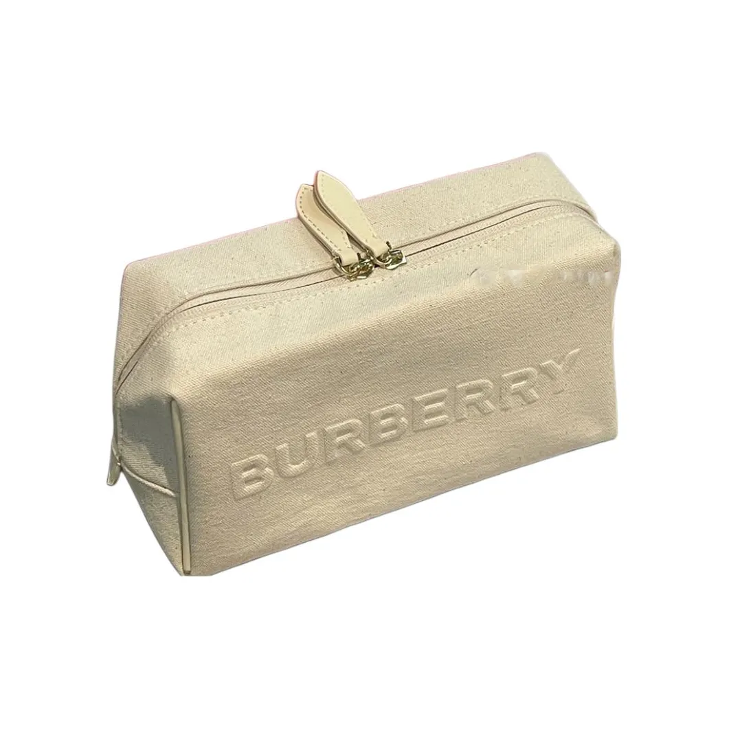 Burberry Большая емкость ручная косметичка сумка для хранения дорожная косметичка экрю 22*13*9 см