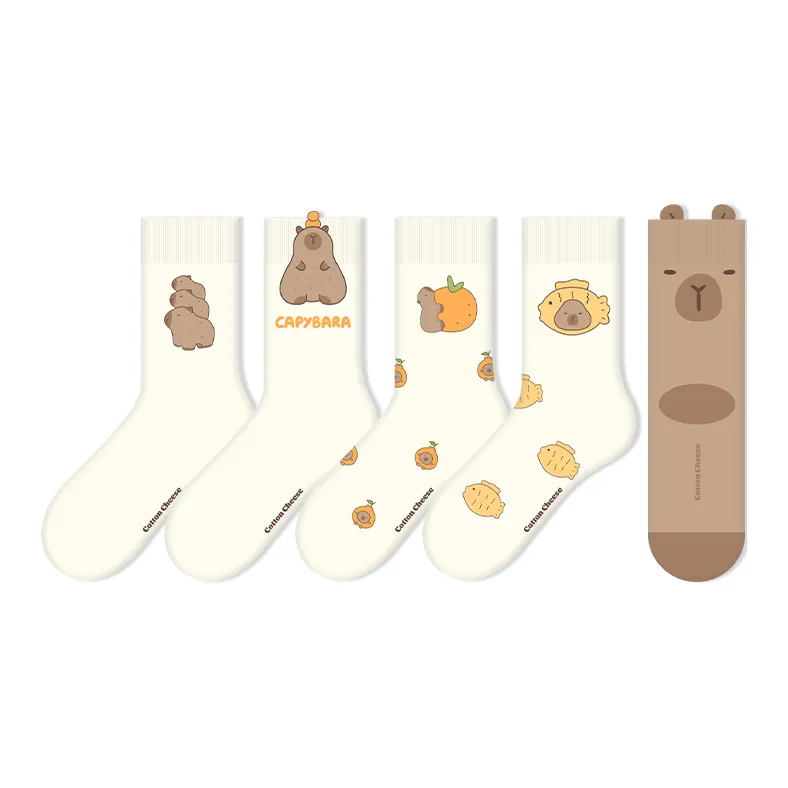 COTTON CHEESE Носки Crew Унисекс упаковка из 5 пар