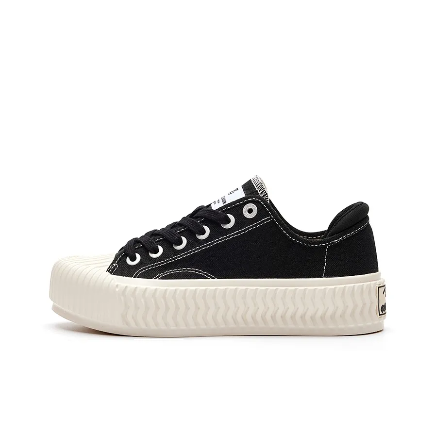 EXCELSIOR Light Food PLUS Cookie Shoes Low Top Skateboard Shoes/Canvas Shoes Unisex Sugar Free Black Chocolate