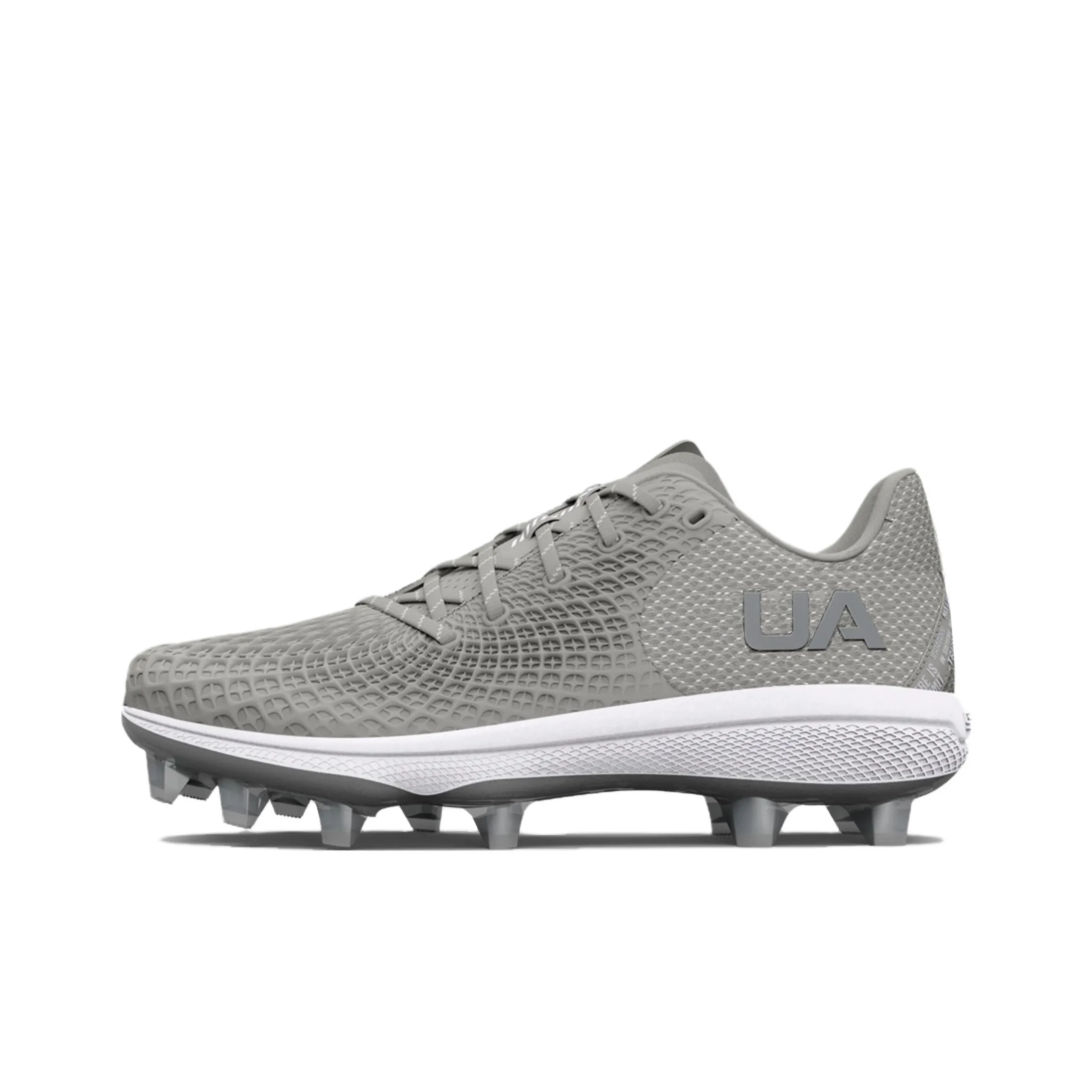 Under Armour Yard Glyde 2 MT TPU Cushioning, Slip Resistant, And Abrasion Resistant Low Top Training Shoes Women's Gray