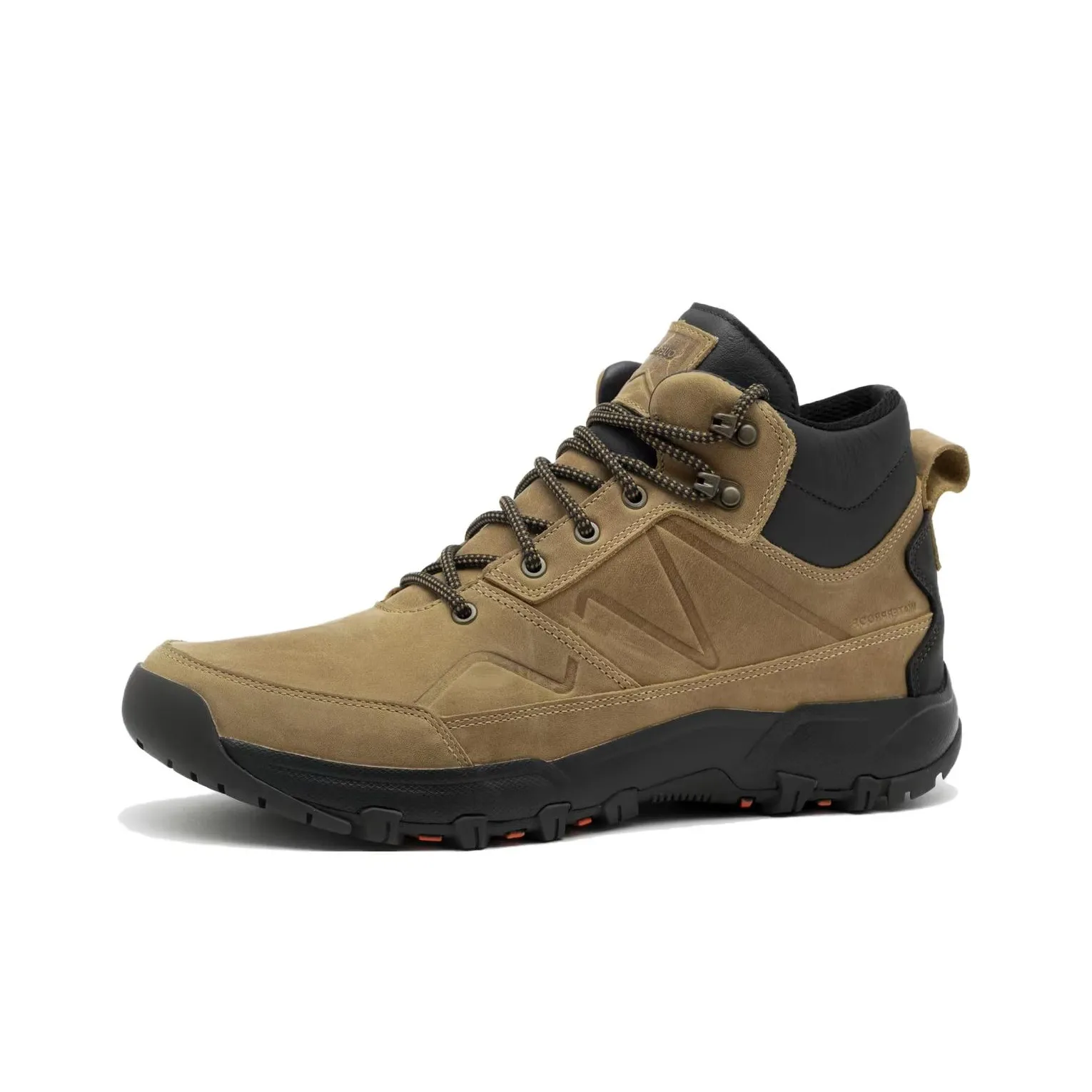 DECATHLON NH500 Cushioning Anti Slip And Wear Resistant Support Mid Top Hiking Shoes Men's Brown