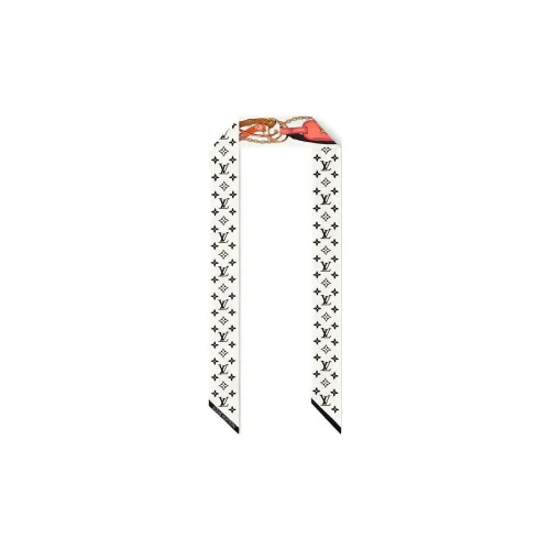 LOUIS VUITTON Flower And Straps Тутовый шелк Резинки для волос Унисекс