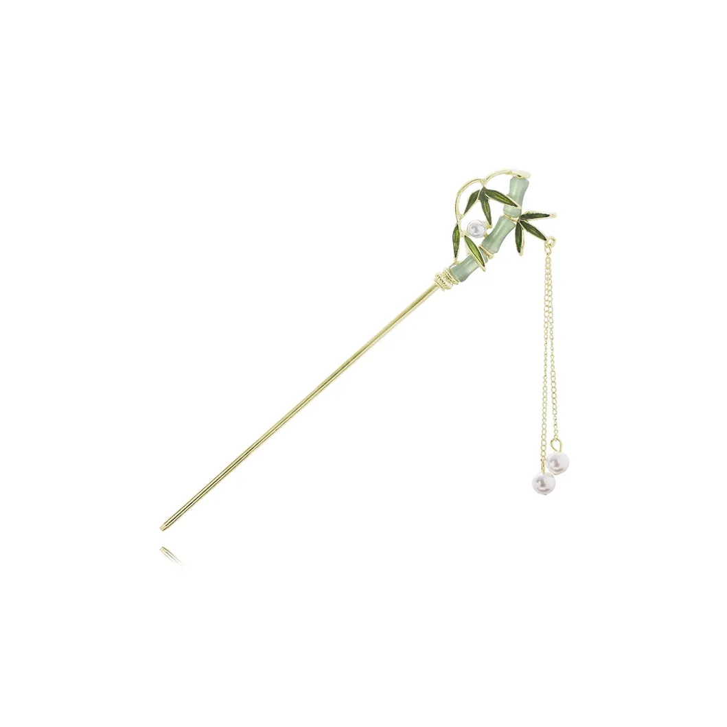 Muyan Cut Out Bamboo Hairpin Women's