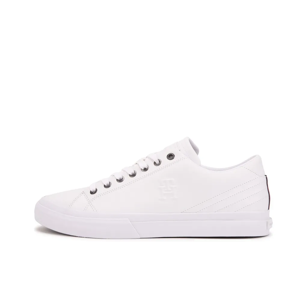 Tommy Hilfiger Low Top Skateboard Shoes Men's White