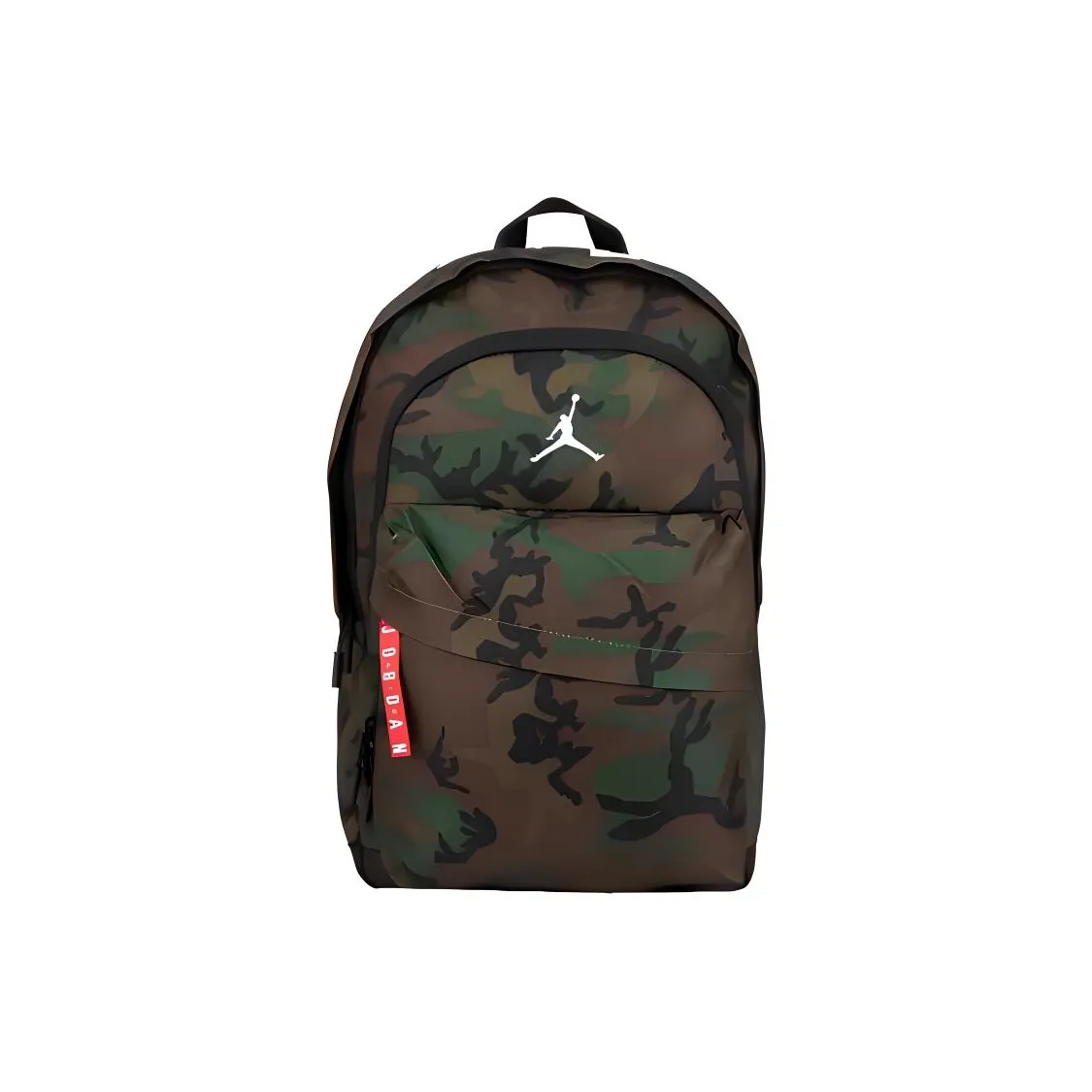 Джордан Полиэстер Рюкзак Стандартный Унисекс Армейский Камуфляж Зеленый