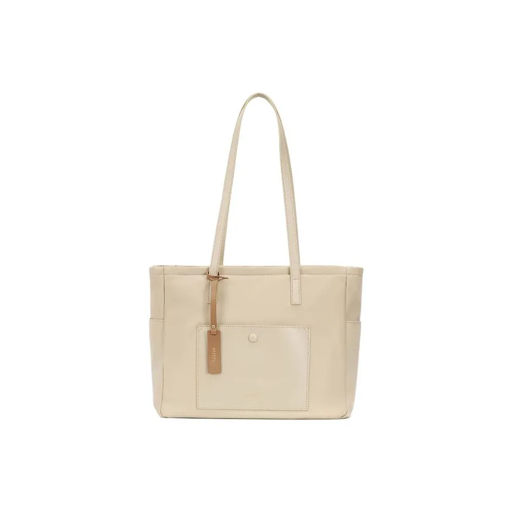 HAZZYS Нейлоновая сумка-тоут сумка для покупок сумка через плечо большая женская бежевая