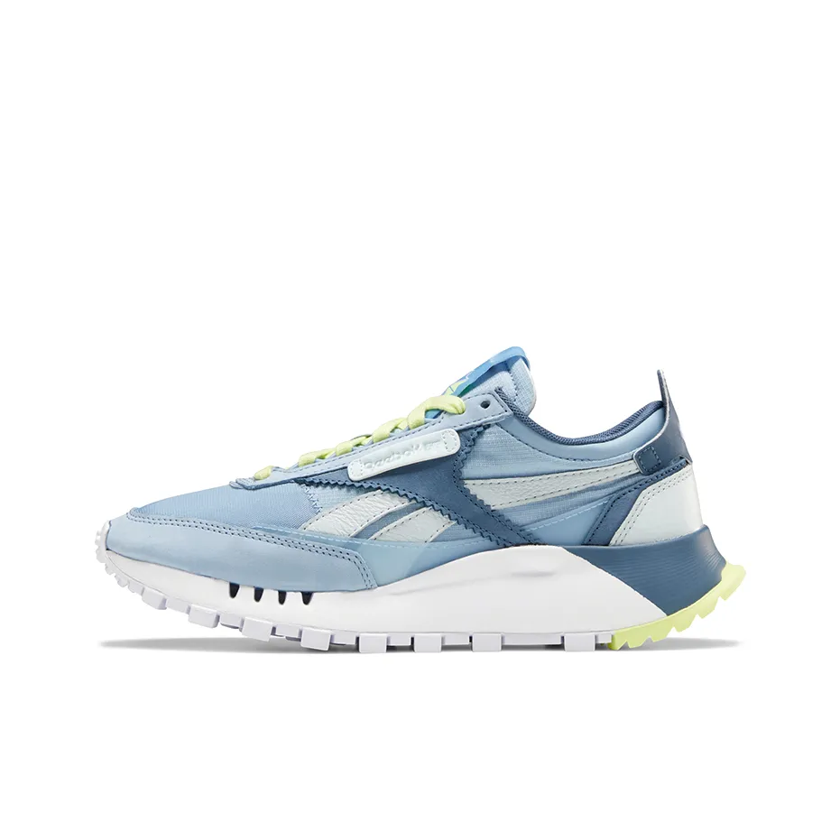 Reebok совместный бренд Classic Leather Legacy Low Топ Кэжуал Женский Синий Белый