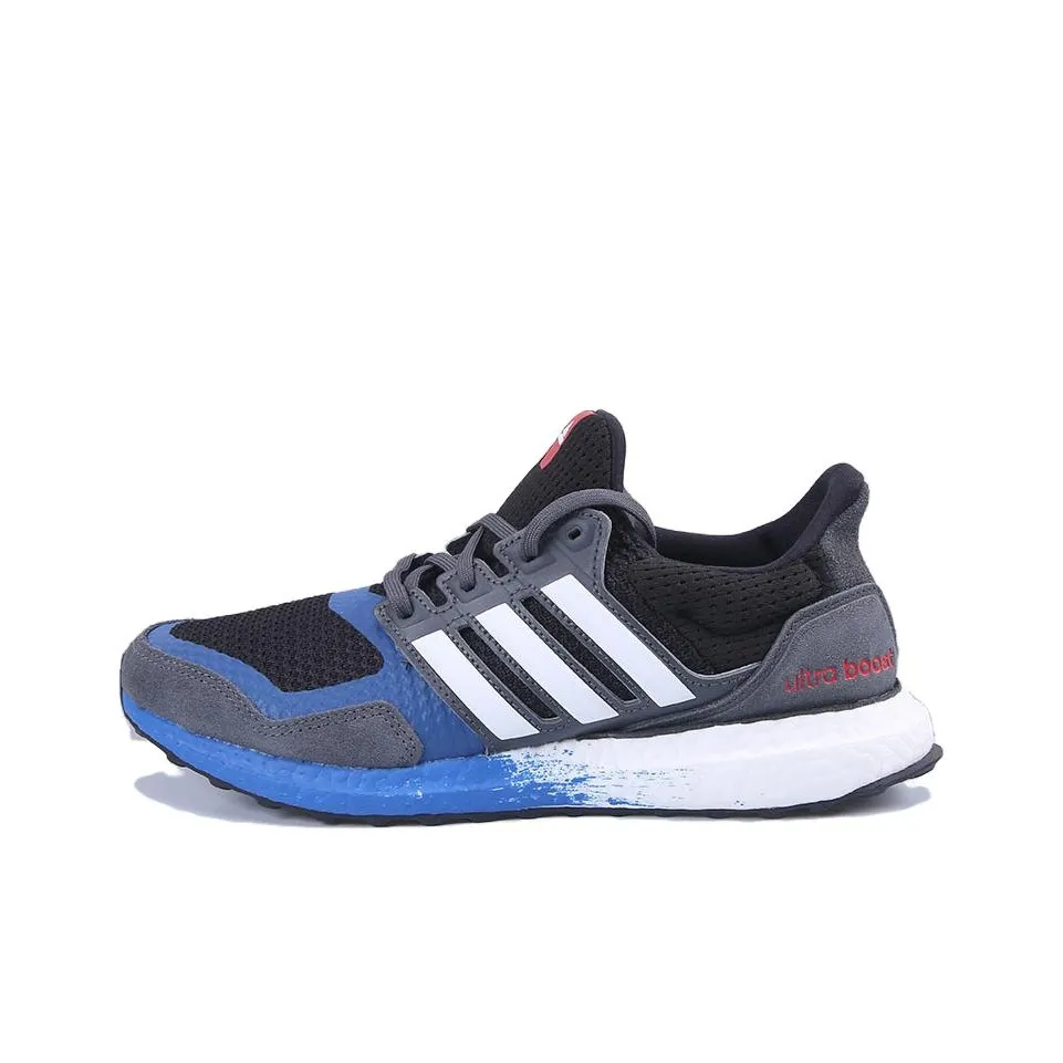 Adidas ULT Non Slip Легкий Низкий Топ Беговые кроссовки Мужские Черный Синий Красный