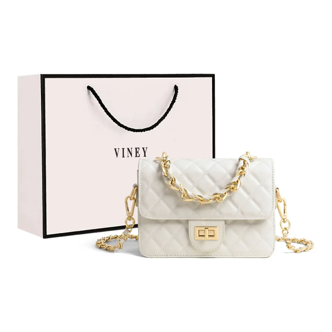 VINEY Сумка через плечо из коровьей кожи маленькая сумка на плечо белый черный