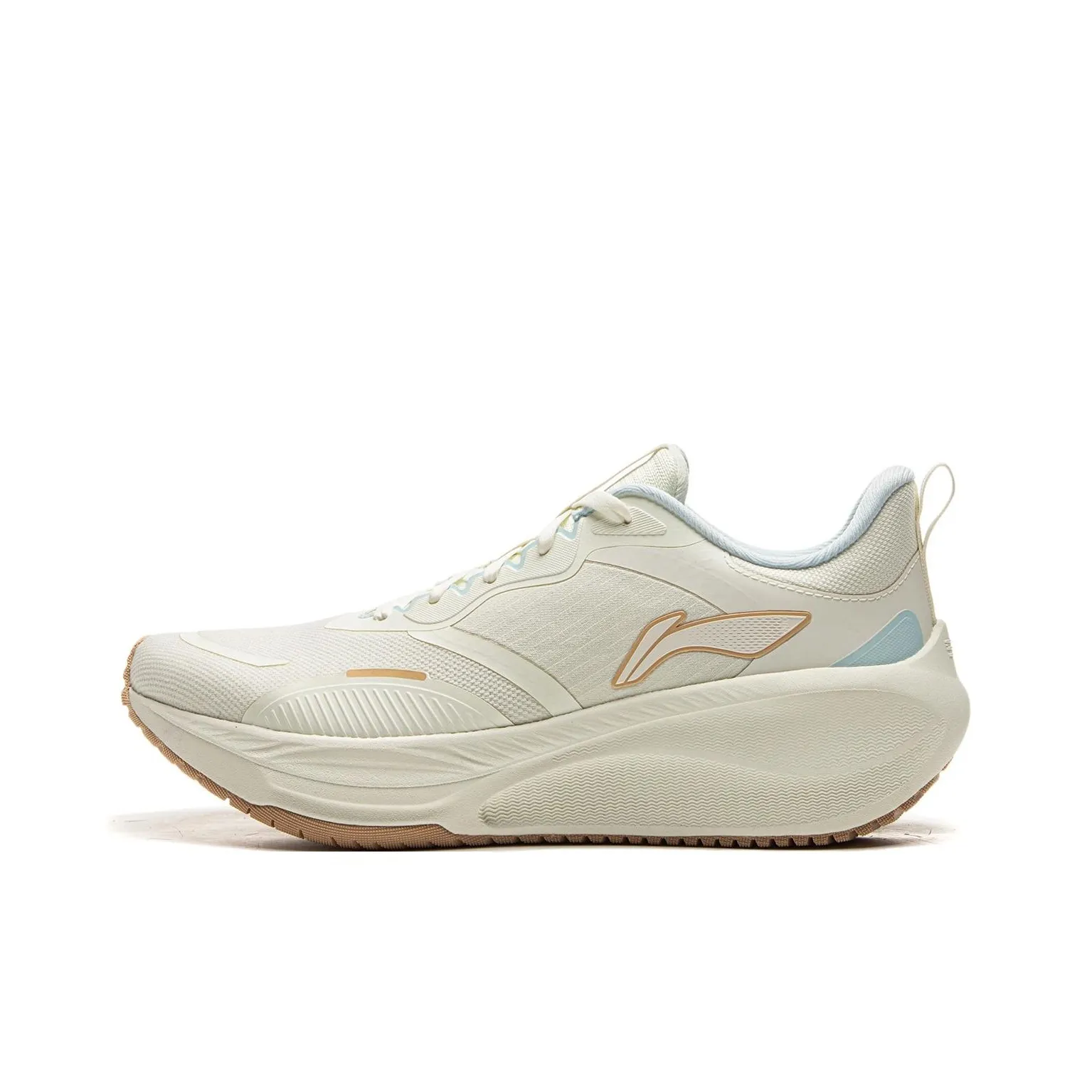 LINING Wuyue 2.0 Protective Edition Running Shoes Women's Low Top Ecru