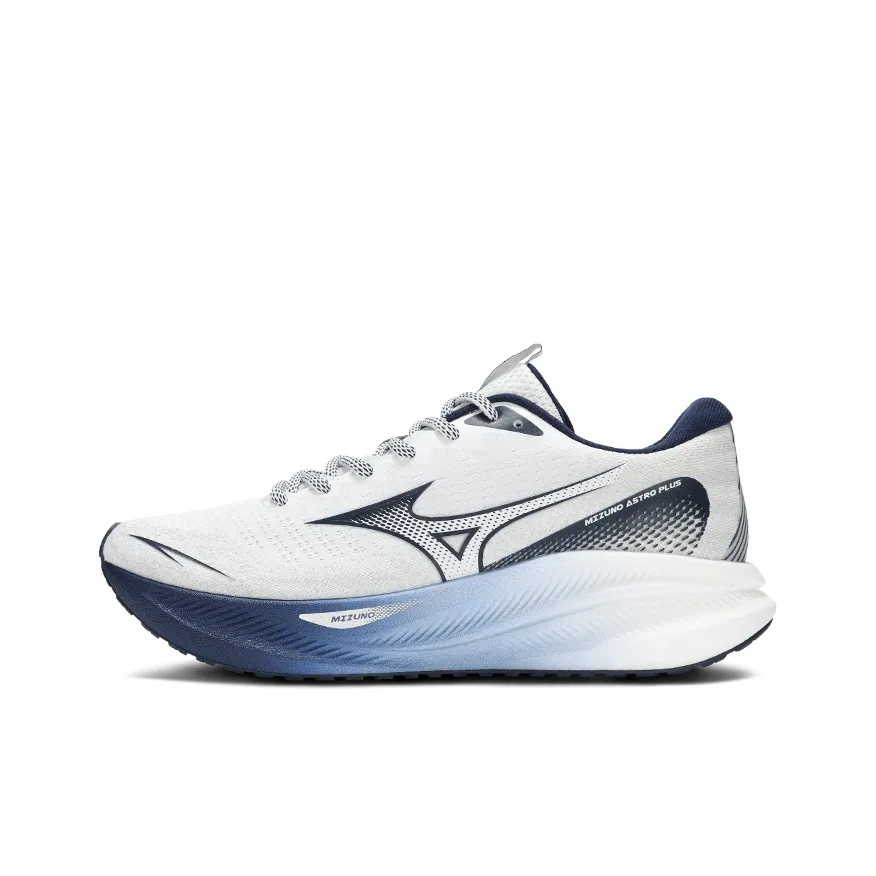 Mizuno ASTRO PLUS Беговые кроссовки Низкий топ Белый Синий Унисекс