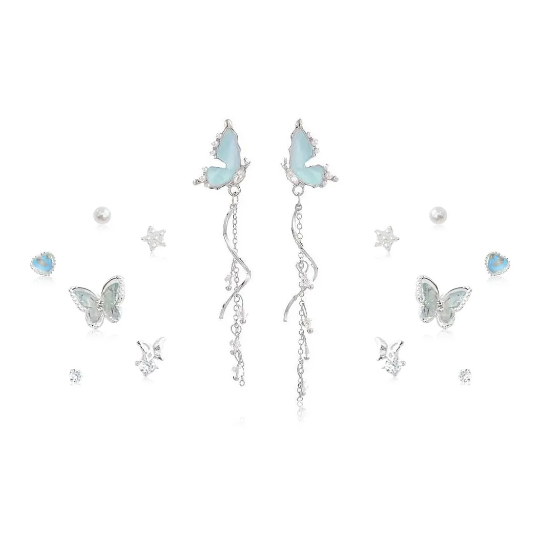 JOYDINNY Серебро S925 Серьги-гвоздики Женские