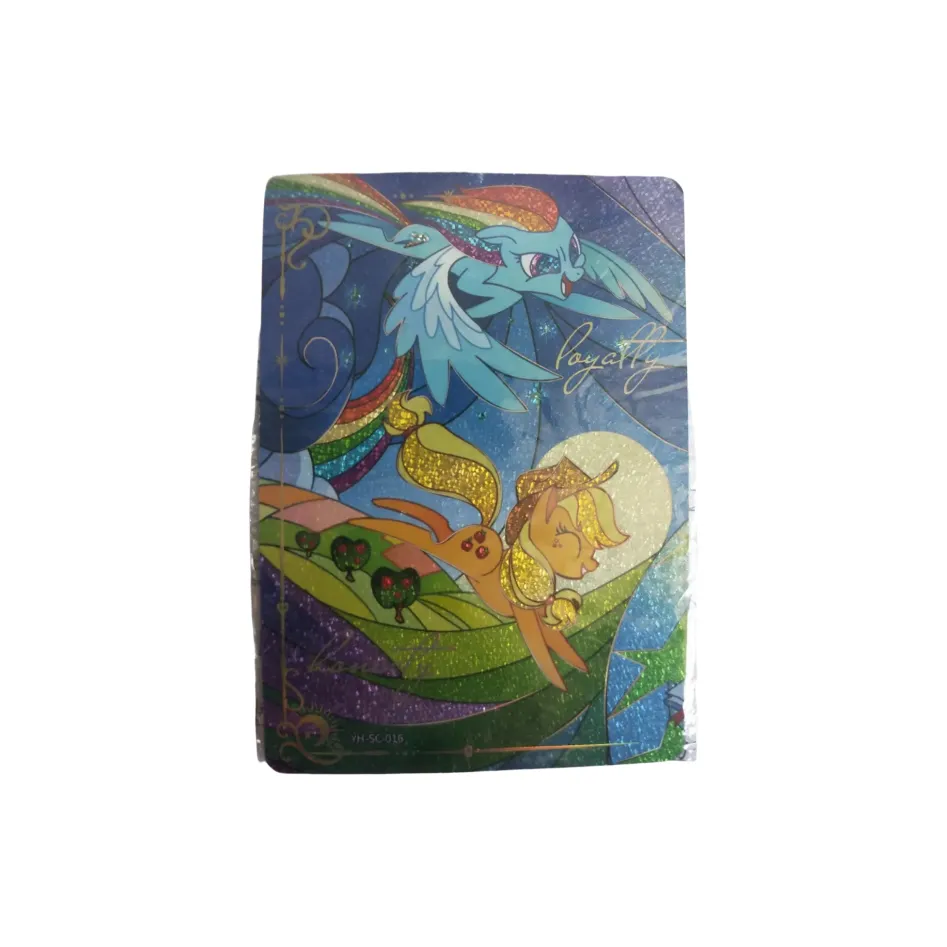 KAYOU Мой маленький пони Персонажи Карта Radiant Moon Пачка Четвертый Bullet Rainbow Dash Яблоко Gall YH SC 016