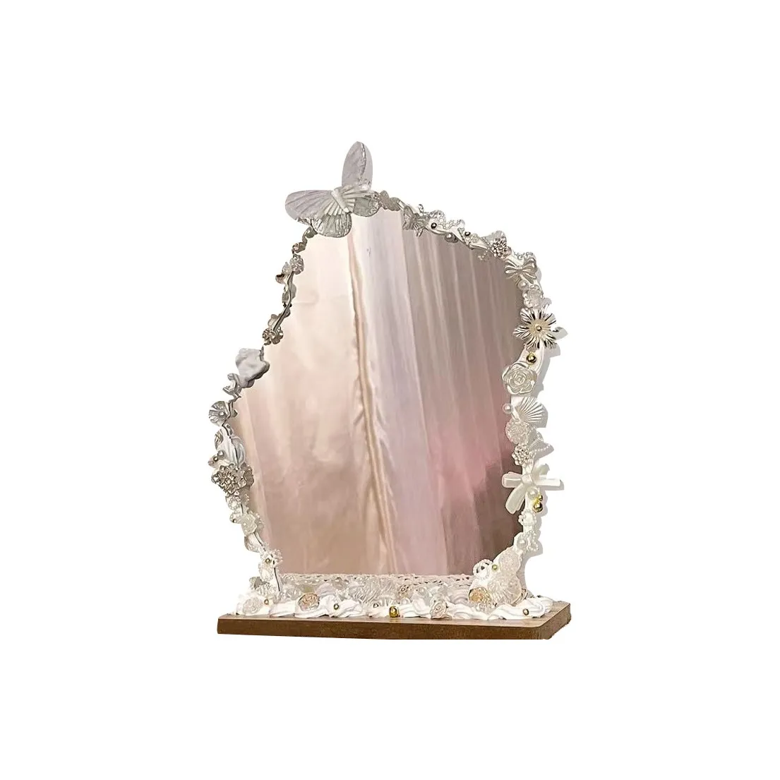 Handsome Стиль Instagram DIY Кремовый Акриловый Зеркало для макияжа Материал Сумка Игрушки