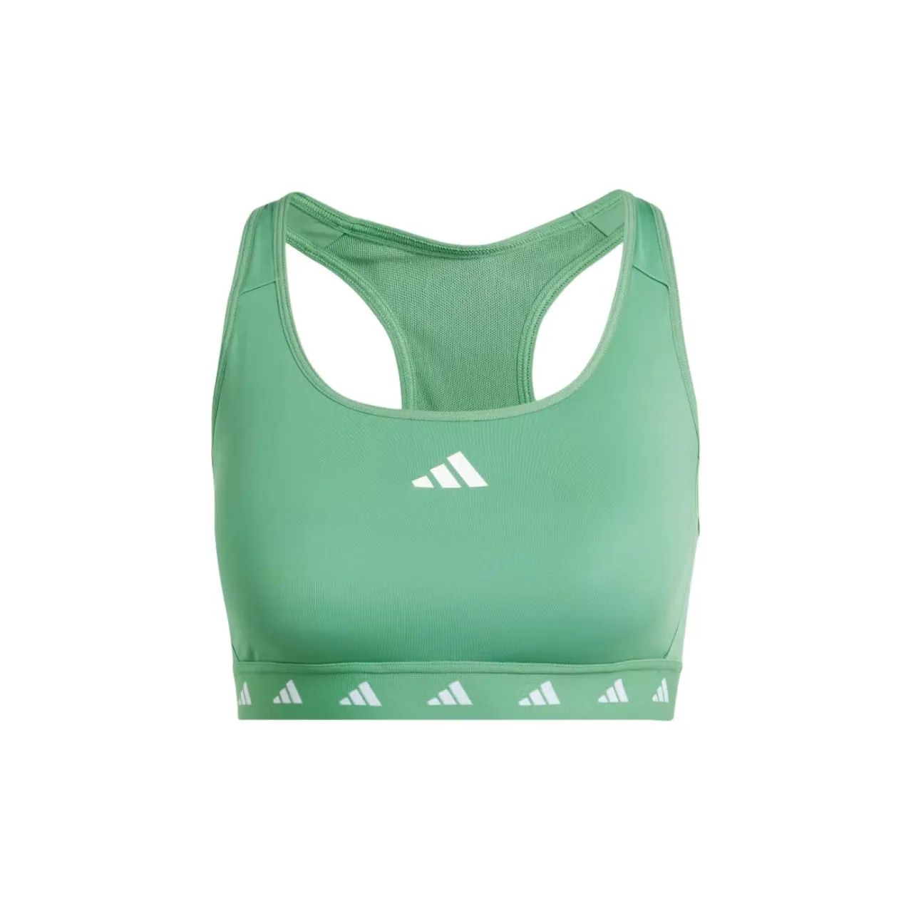 Adidas POWERREACT TRAINING MEDIUM SUPPORT TECHFIT BRA Women
s Green