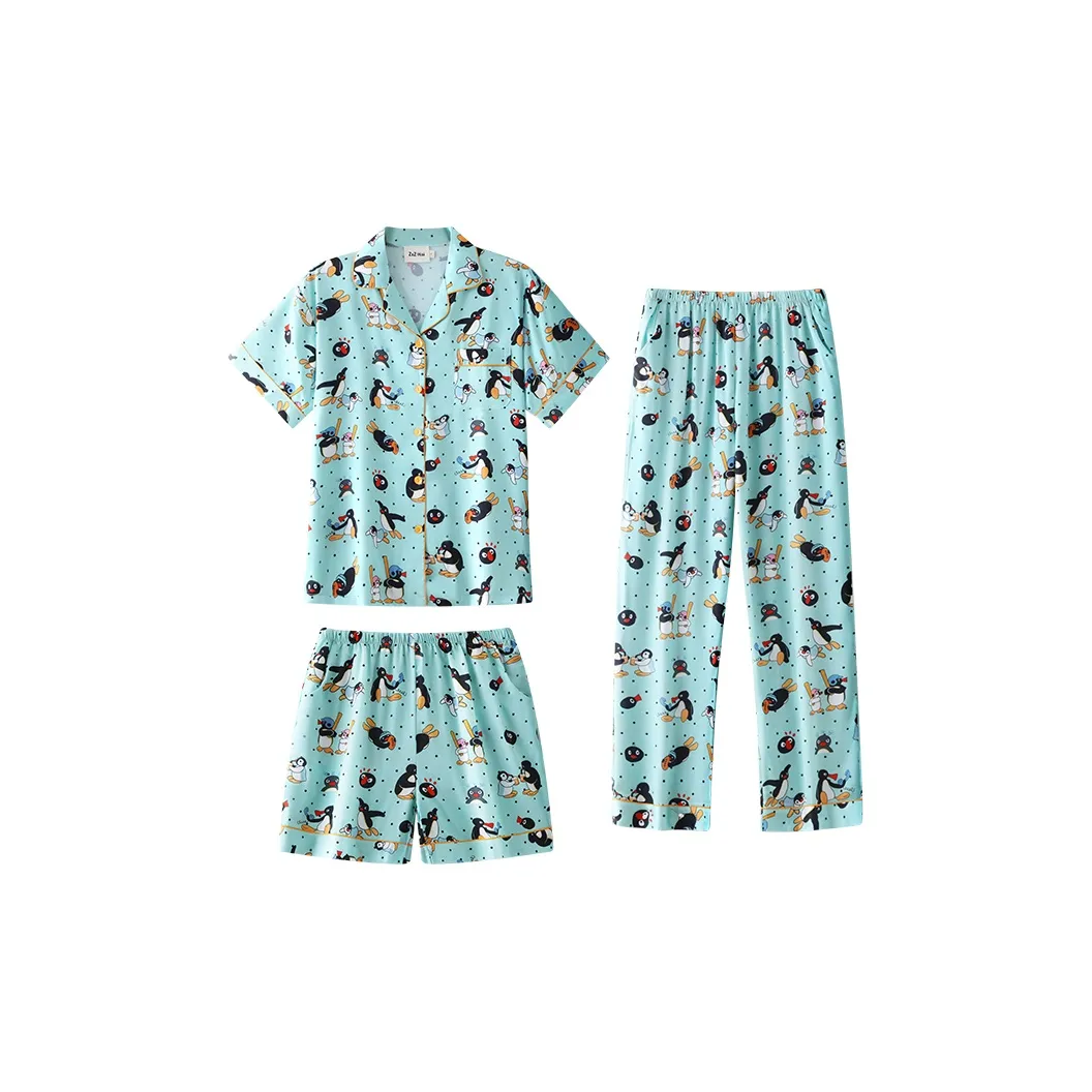 Wabi Town Loungewear & Sleepwear Set Women's Green Mint Mambo