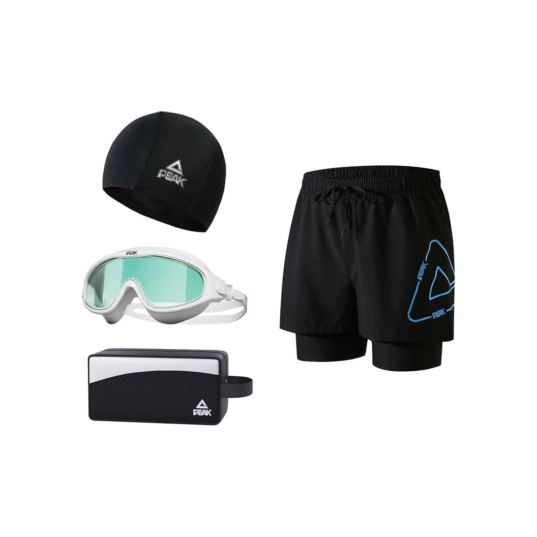PEAK Swimming Sets Polyester Hot Spring Swimming Pool Beach Resort Men's
