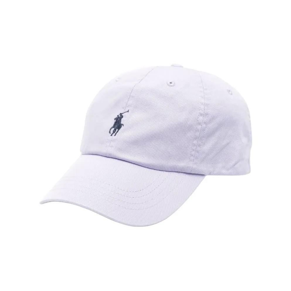 Polo Ralph Lauren Хлопок Кепки Унисекс Цветочный Дизайн Фиолетовый Сиреневый