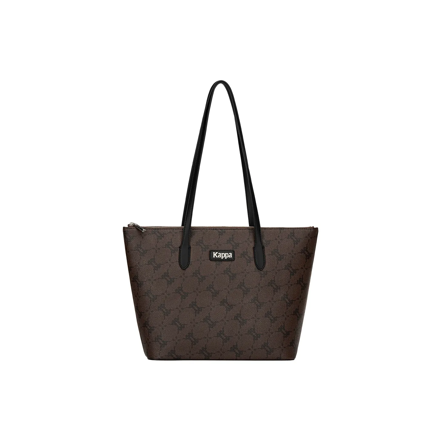 KAPPA Матовая кожа Сумка Сумка через плечо Стандартная Женская Фундуковый Черный Коричневый