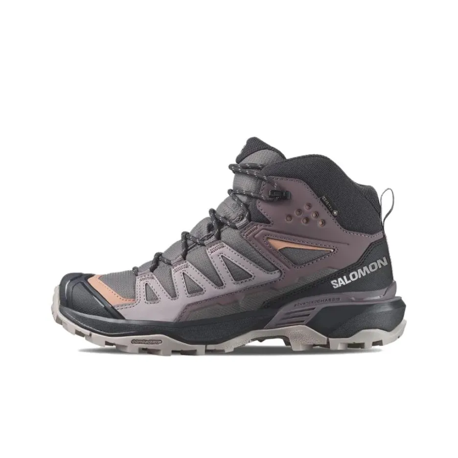 SALOMON Women's X Ultra 360 Mid GORE TEX 'Plum Kitten' Women's