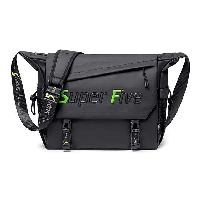 Super Five Polyester/Nylon/Water Resistant Messenger Bag Shoulder Bag Crossbody Bag Backpack Unisex