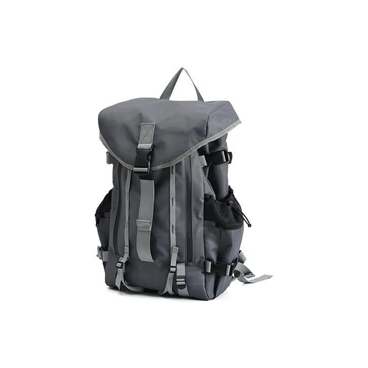 MYEDITION Water Repellent Fabric Laptop Backpack Unisex Black