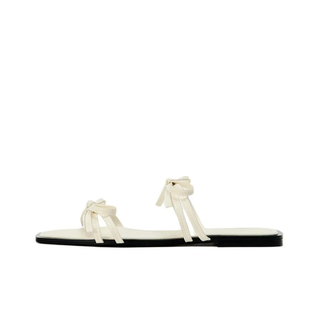 ZARA Слипоны Женские Белые