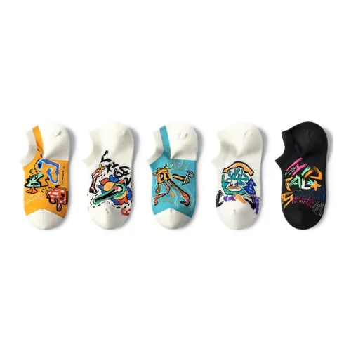 Mast Point Mast Point × Couple Socks 5 пар Многоцветные Мужские Носки