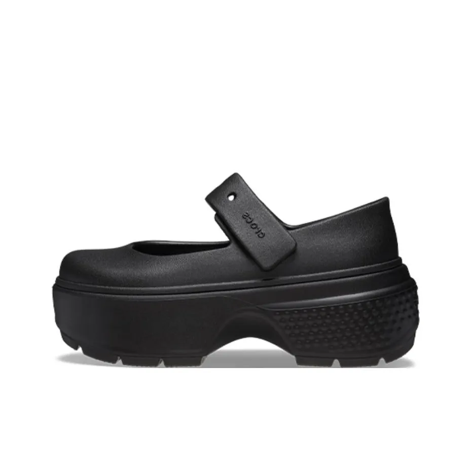 Crocs Пляжные сандалии Женские Черный