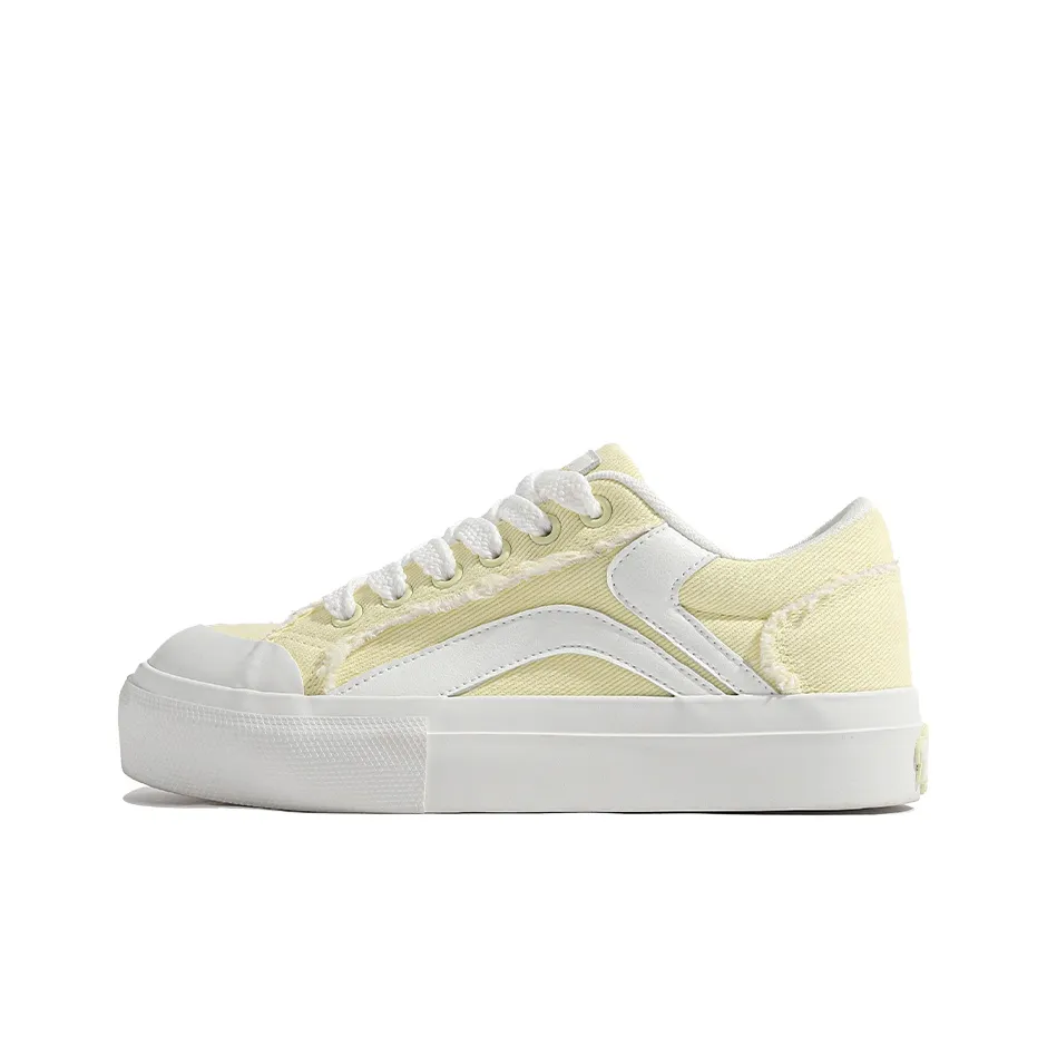 TUOPIN Pie Shoes Sea Salt Lemon Противоскользящие Легкие Дышащие Поддержка Низкий Топ Скейтборд Кроссовки Женские