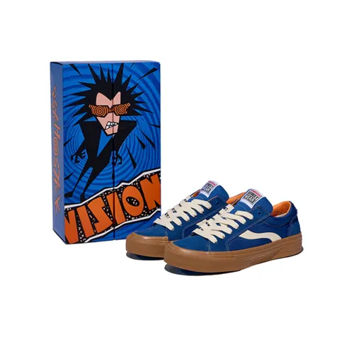 Vision Street Wear Astley Pro Кроссовки для скейтбординга Низкие Сапфирово-синие Унисекс