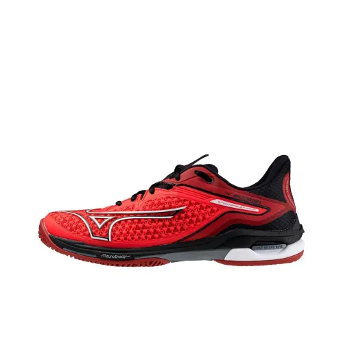 Mizuno Кроссовки для тенниса Низкие Красный черный Мужские