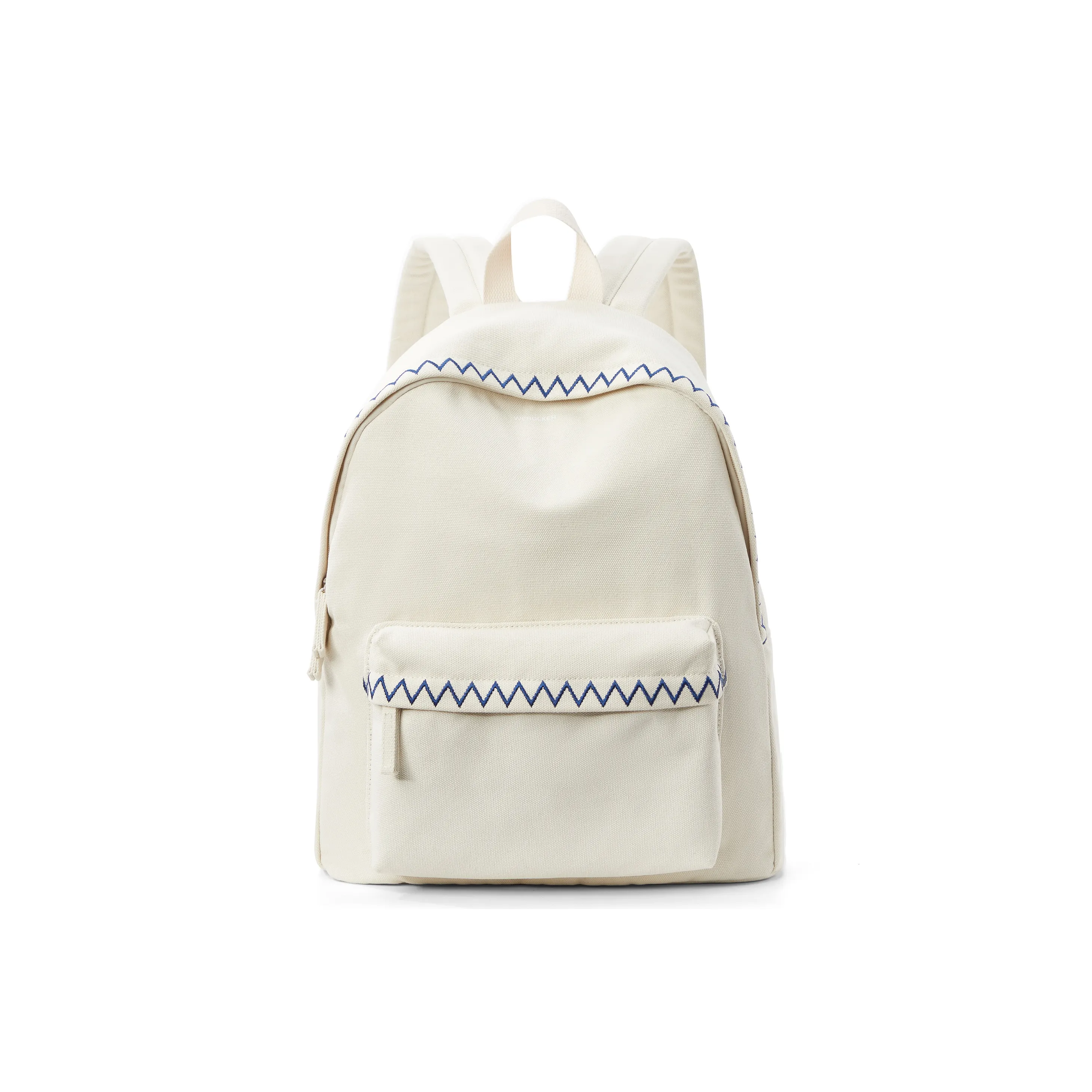 Werocker Canvas Backpack Regular Unisex Ecru/Black/Green