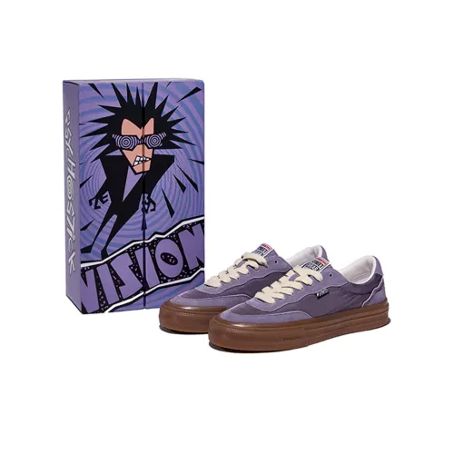 Vision Street Wear Плоские кроссовки для скейтбординга Low Top Таро фиолетовые унисекс
