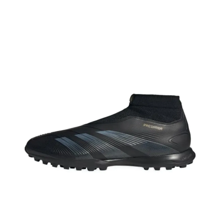 Adidas Predator League Laceless Turf Core Black Carbon Gold Metallic
