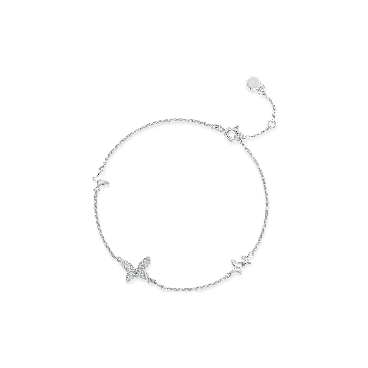 NAME.S S925 Silver Student Bracelet Women's