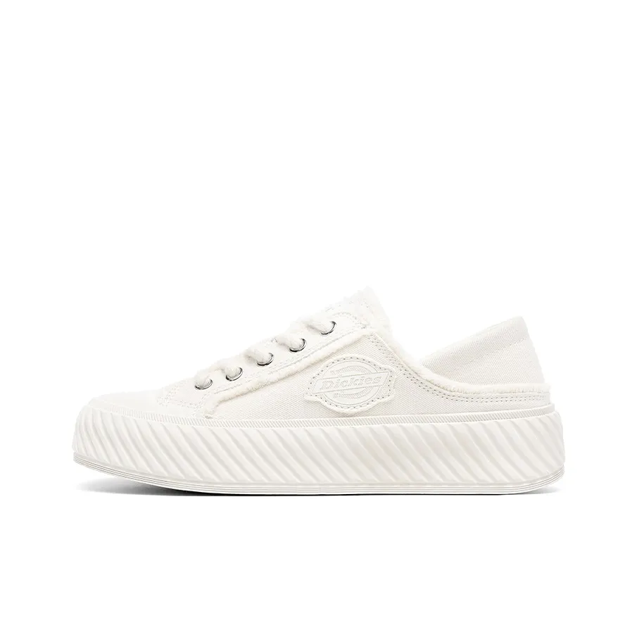 Dickies Slip Resistant, Abrasion Resistant, Breathable Low Top Canvas Shoes Unisex Beige