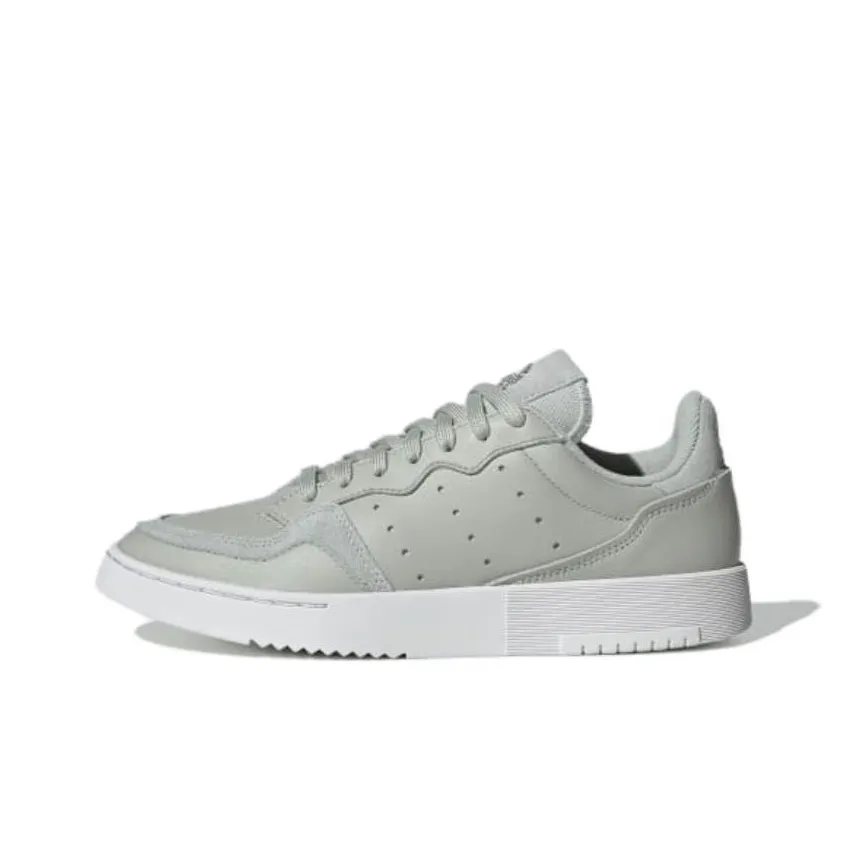 Adidas Originals Super Court Low Топ Кроссовки для скейтбординга Женские Серебряные Серые