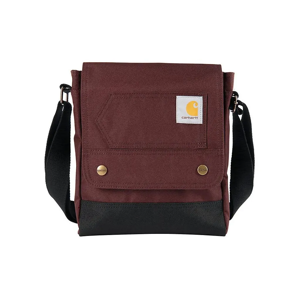 Carhartt Полиэстер Кросс-боди Сумка Унисекс Красный Коричневый