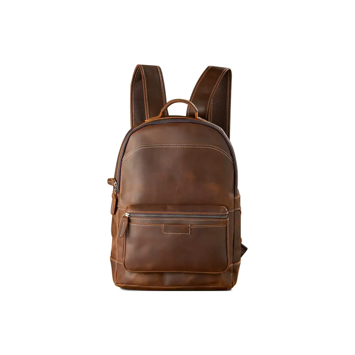 Simple & Nature Backpacks Dark Brown, Imported Top Grain Cow Leather