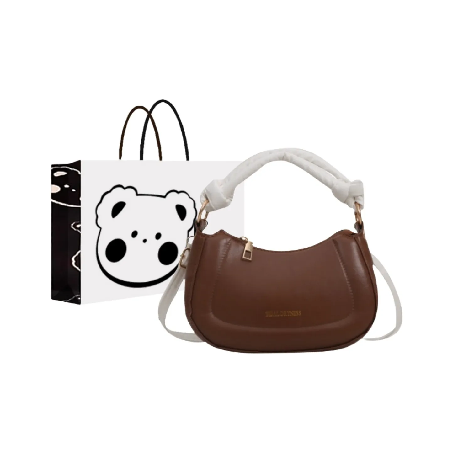 NX DOUGHNUT PU One Shoulder Handbag Regular Women's