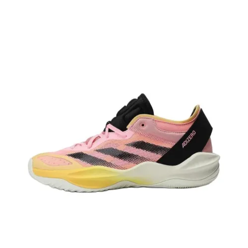 Adidas Adizero Select Баскетбольные кроссовки Низкие Топ Розовый Черный Желтый Мужские