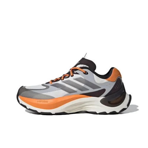 Adidas Maxxwavy Беговые кроссовки Низкие Бело-серый Желтый Унисекс