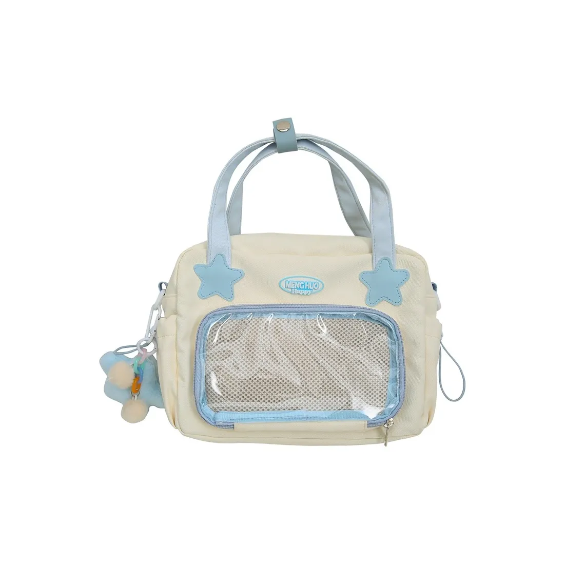 S.REPHEN Полиэстер Хлопковая Смешанная Подмышечная Ручная Сумка Сумка через плечо Сумка на плечо Стандартная Женская Белая