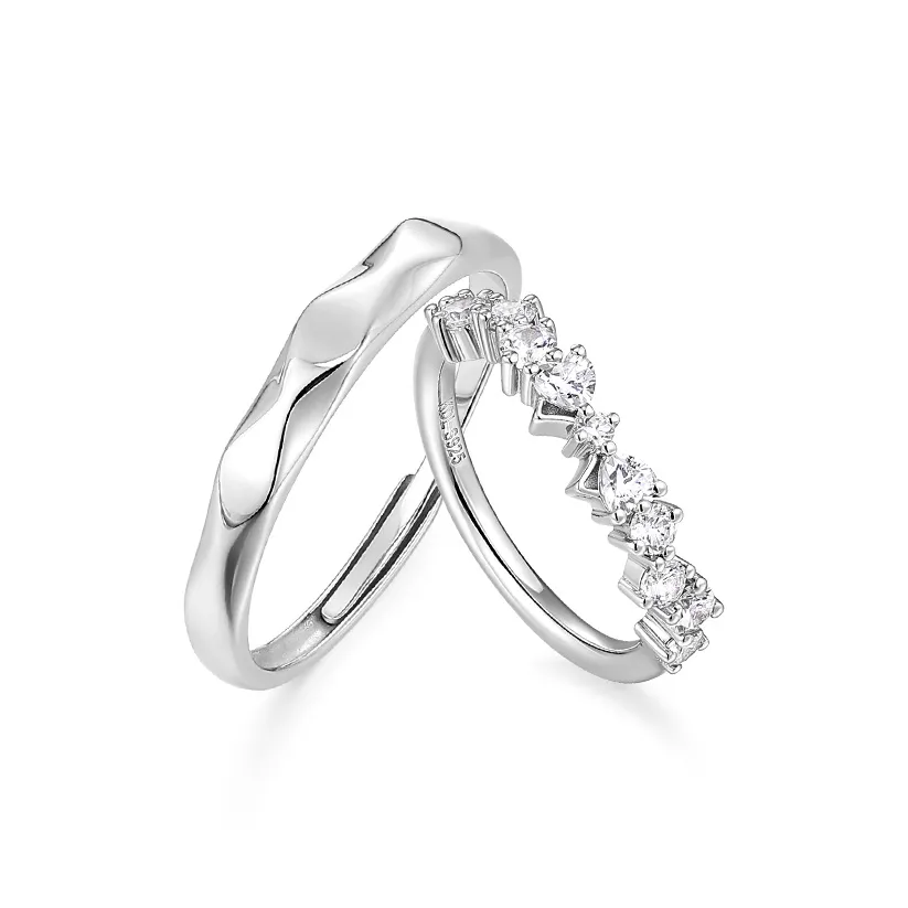 OWNCOOL 999 Fine Silver Gift Box Set Ring Unisex