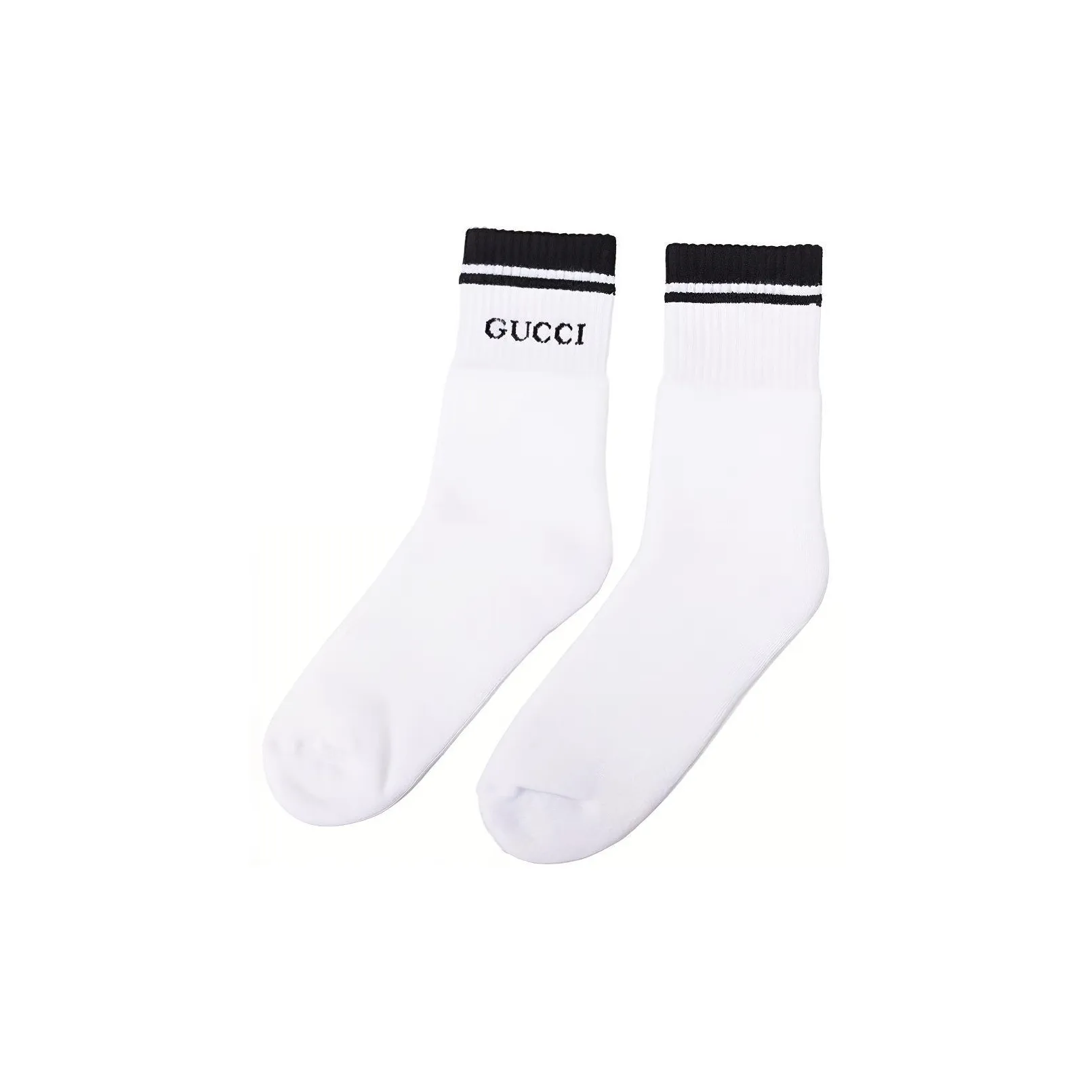 GUCCI SS22 Носки до колена Мужские 1 упаковка Белые