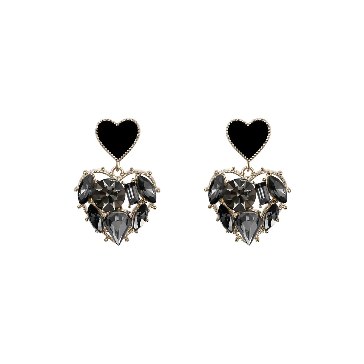 DODOGOGO Серьги-гвоздики из серебра S925 женский